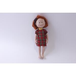 Madeline Doll in Red Plaid Dress, Eden, Redhead, Dressed, Girl Doll